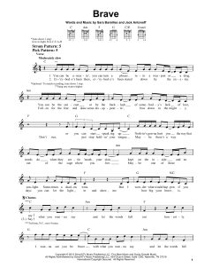 Brave von Sara Bareilles (Download) 