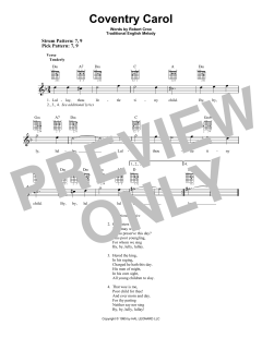 Coventry Carol von Traditional English Melody (Download) 