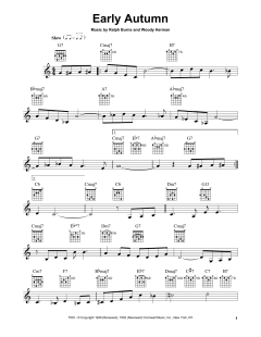 Early Autumn von Ralph Burns (Download) 