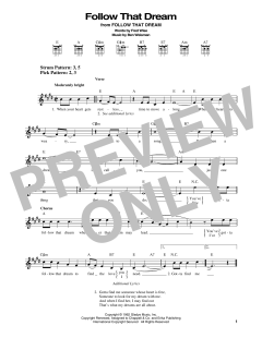Follow That Dream von Elvis Presley (Download) 