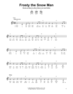 Frosty The Snow Man von Steve Nelson (Download) 