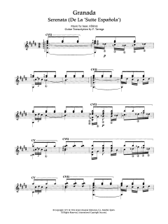 Granada von Isaac Albéniz (Download) 