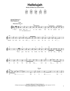 Hallelujah von Leonard Cohen (Download) 
