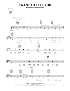 I Want To Tell You von The Beatles (Download) 
