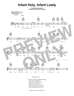 Infant Holy, Infant Lowly von Edith M.G. Reed (Download) 