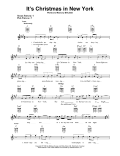 It's Christmas In New York von Billy Butt (Download) 