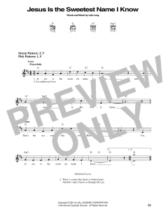 Jesus Is The Sweetest Name I Know (Download) 