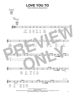 Love You To von The Beatles (Download) 