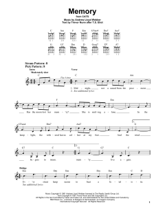 Memory von Andrew Lloyd Webber (Download) 