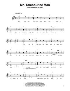 Mr. Tambourine Man von Bob Dylan (Download) 