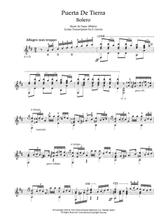 Puerta De Tierra von Isaac Albéniz (Download) 