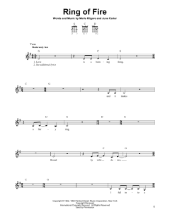 Ring Of Fire von Johnny Cash (Download) 