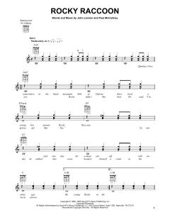 Rocky Raccoon von The Beatles (Download) 