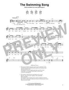 The Swimming Song von Loudon Wainwright III (Download) 