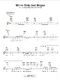 We've Only Just Begun von The Carpenters (Download) 