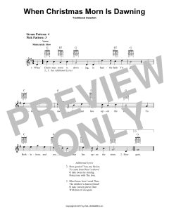 When Christmas Morn Is Dawning (Download) 
