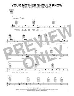 Your Mother Should Know von The Beatles (Download) 