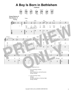 A Boy Is Born In Bethlehem (Download) 