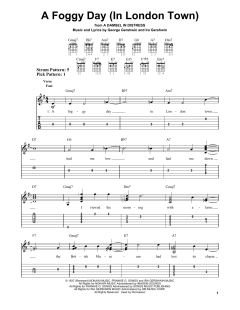 A Foggy Day von George Gershwin (Download) 