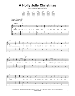 A Holly Jolly Christmas (Download) 