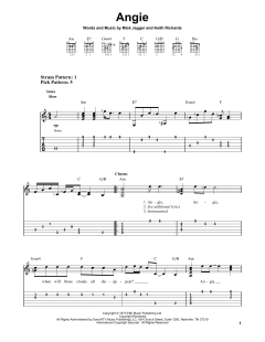 Angie von The Rolling Stones (Download) 