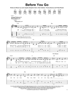Before You Go von Lewis Capaldi (Download) 