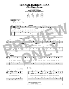 Bibbidi-Bobbidi-Boo von Verna Felton (Download) 