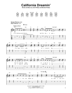 California Dreamin' von John Phillips (Download) 