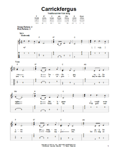 Carrickfergus von Traditional Irish Folk Song (Download) 