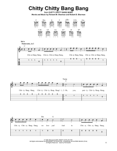Chitty Chitty Bang Bang von Robert Bernard Sherman (Download) 