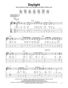 Daylight von Maroon 5 (Download) 