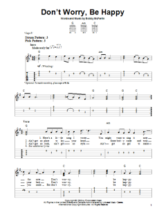 Don't Worry, Be Happy von Bobby McFerrin (Download) 