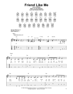 Friend Like Me von Alan Menken (Download) 