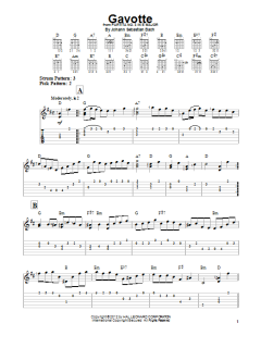 Gavotte von Johann Sebastian Bach (Download) 