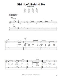 Girl I Left Behind Me von Traditional Irish (Download) 