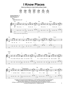 I Know Places von Taylor Swift (Download) 
