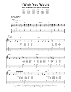 I Wish You Would von Taylor Swift (Download) 