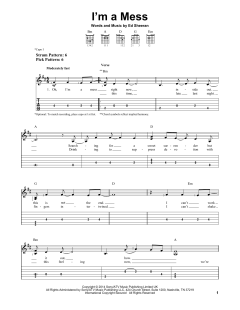 I'm A Mess von Ed Sheeran (Download) 