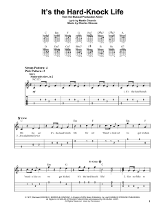 It's The Hard-Knock Life von Martin Charnin (Download) 