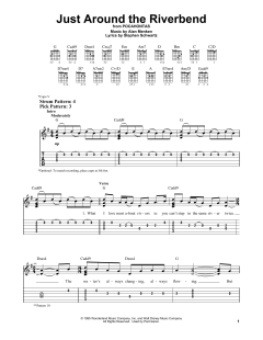 Just Around The Riverbend von Alan Menken (Download) 