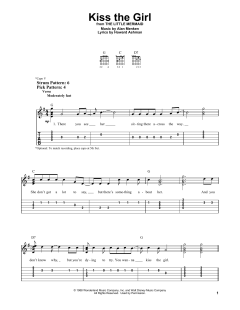 Kiss The Girl von Alan Menken (Download) 