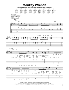 Monkey Wrench von Foo Fighters (Download) 