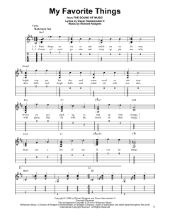My Favorite Things von Richard Rodgers (Download) 