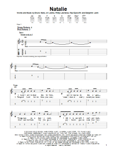 Natalie von Bruno Mars (Download) 