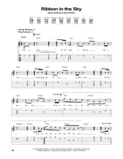 Ribbon In The Sky von Stevie Wonder (Download) 