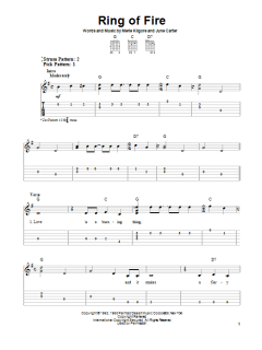 Ring Of Fire von Johnny Cash (Download) 
