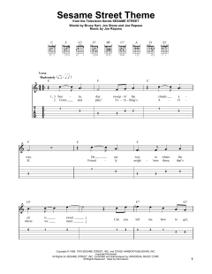 Sesame Street Theme von Jon Stone (Download) 