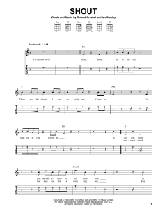 Shout von Tears For Fears (Download) 