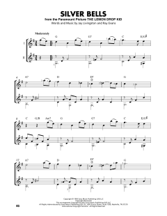 Silver Bells von Ray Evans (Download) 