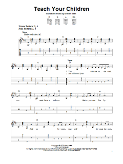 Teach Your Children von Crosby, Stills & Nash (Download) 